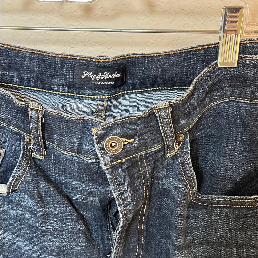 Flag & Anthem Men's Relaxed Fit Jeans - Deep Blue